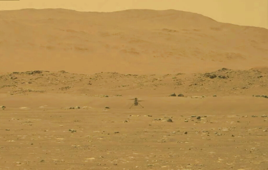 Mon. 8:49 a.m.: NASA's Mars helicopter takes flight, 1st for another planet | News, Sports, Jobs - Vimarsana News